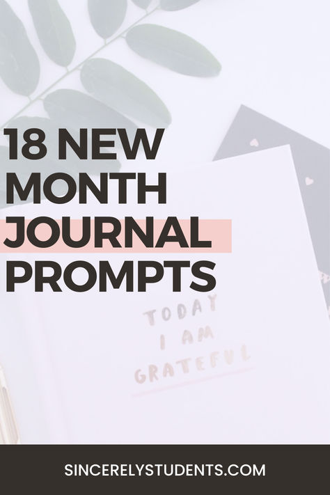 The beginning of the month means a fresh start. These are the best new month journal prompts to reflect on and write about. Goal Prompts, New Month Journal Prompts, New Month Journal, Month Journal Prompts, Monthly Journal Prompts, Month Journal, Month Meaning, Monthly Journal, Monthly Goal