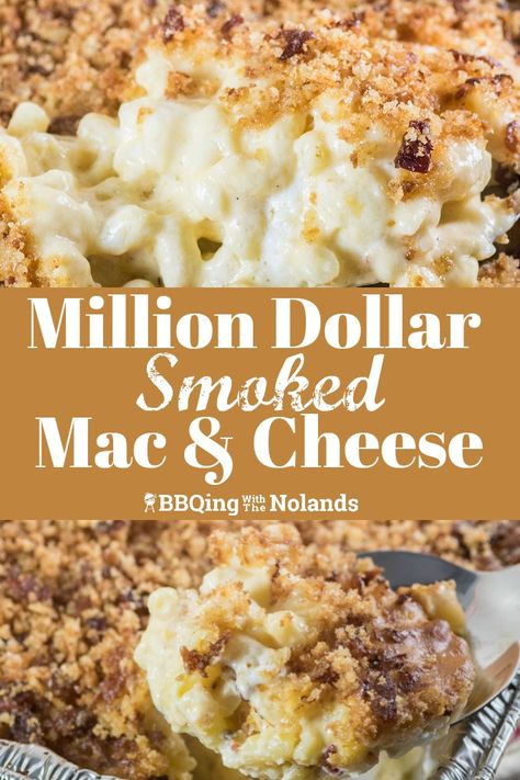 Mac And Cheese Recipe Smoked, Smoker Grill Recipes, Traeger Cooking, Pellet Smoker Recipes, Smoked Mac And Cheese, Traeger Grill Recipes, Smoker Cooking, Smoked Food, Pellet Grill Recipes