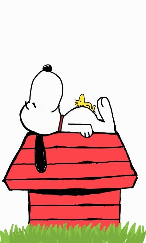 Snoopy Laying On Dog House, Snoopy Love, Dog House, Charlie Brown, Bird House, Ash, Snoopy, Garage, Dogs