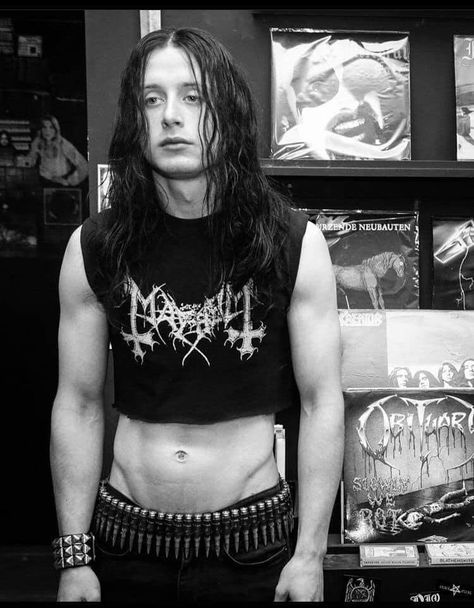 Daniel Desario, Metalhead Guy, Man With Long Hair, Rory Culkin, Metal Boy, Chaos Lord, Septième Art, New Rock, Mötley Crüe