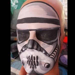 Star Wars Design, Kids Face Paint, Star Wars Outfits, Space Aliens, Face Painting Halloween, Storm Trooper, Face Painting Designs, Star Wars Birthday, Painting Designs