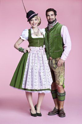 Heading to Oktoberfest? http://www.oktoberfesthaus.com German Traditional Clothing, European Costumes, Norwegian Style, Snow White Costume, Oktoberfest Costume, Oktoberfest Outfit, Beer Girl, National Dress, Folk Dresses