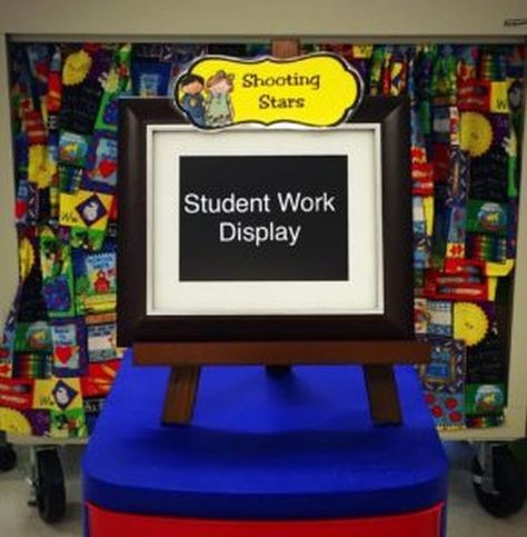 18 Clever Ways to Display Student Work In the Classroom and Online Ways To Display Student Work, Student Work Display, Display Student Work, Science Classroom Decorations, Clutter Free Classroom, Cinder Block Walls, Add A Room, Master Mind, Student Photo