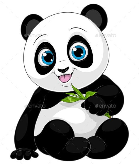 Panda Tree, Panda Bear Art, Cute Panda Drawing, Cute Panda Cartoon, Panda Images, Joker Drawings, Panda Drawing, Disney Character Drawing