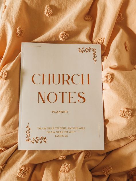 Church notes // Notebook and Journal great for pulling together all ideas a key points form talks that are inriching your faith journey. #faithjournal #churchnotes #prayjournal #planner Church Notes Journal Ideas, Church Journal, Praying Journal, Christian Notebook, Church Notes, All Ideas, Notes Notebook, Faith Journey, Notes Journal