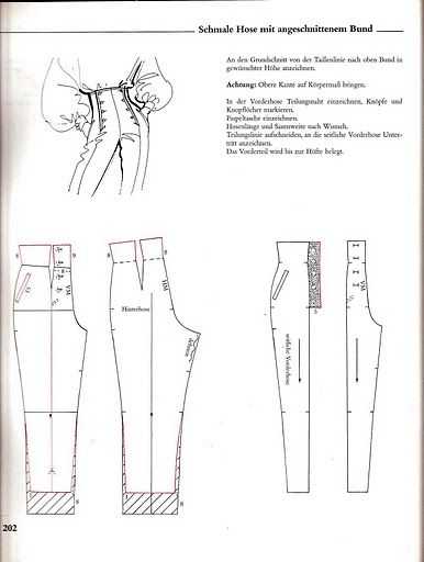 Systemschnitt_1 - HIgh waisted pant with dble 'breast' buttons Poet Shirt, Patron Vintage, Sewing Pants, Costume Sewing Patterns, Sew Ins, Creation Couture, Sewing Design, Diy Sewing Clothes, Clothes Sewing Patterns