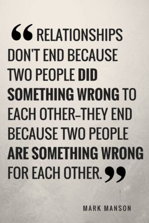 How to get over someone - Relationships don't end because two people did something wrong to each other—they end because two people are something wrong for each other Quotes About Moving On From Love, Get Over Someone, Getting Over Someone, Quotes About Moving, Relationship Posts, Getting Over Him, Flirting Messages, Failed Relationship, Getting Over