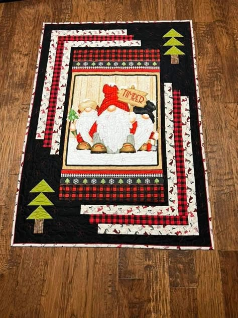 Winter Work Clothes, Christmas Quilting Projects, Christmas Quilt Blocks, Heavy Duty Boots, Panel Quilt Patterns, Fabric Panel Quilts, Christmas Quilt Patterns, Quilting Designs Patterns, Quilt Border