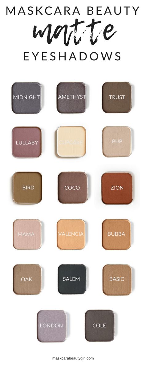 All About Maskcara Eyeshadow - Illuminate Beauty Eyeshadow Brown Eyes, Eyeshadow Brown, Maskcara Makeup, Simple Eyeshadow, Makeup For Moms, Eyeshadow For Blue Eyes, Maskcara Beauty, Beauty Therapy, The Beauty Department