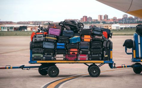 Checked Luggage, Airport Security, Summer Books, American Airlines, Travel And Leisure, Travel Luggage, Where To Go, Airlines, Tractor