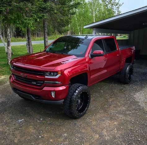 Image may contain: car and outdoor Jacked Up Chevy, Chevy Trucks Silverado, Silverado Truck, Custom Chevy Trucks, Lifted Chevy, Lifted Chevy Trucks, Chevy Pickup Trucks, Jacked Up Trucks, Gm Trucks