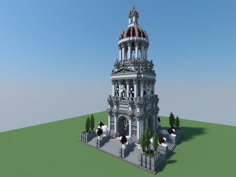 Mausoleum Minecraft, Minecraft Abbey, Minecraft Spawn Ideas, Minecraft Epic Builds, Minecraft Palace, Minecraft Temple, Minecraft Building Designs, Minecraft Castle Designs, Castle Layout