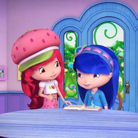 Strawberry Shortcake And Blueberry, Cartoon Duos, Strawberry Shortcake Cartoon, Andrew Loomis, Strawberry Shortcake Characters, Plum Pudding, Simple Phone Wallpapers, In Another Life, Lemon Meringue