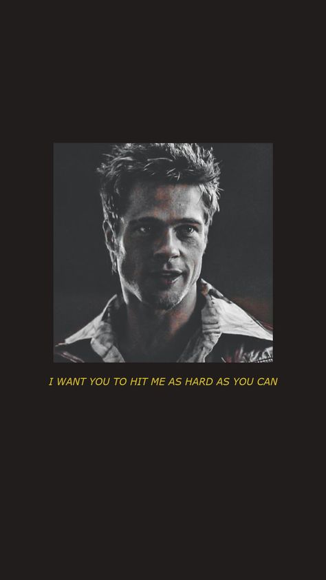 Tyler Durden Wallpaper, Cool Wallpapers For Your Phone, Wallpaper Iphone Black, Club Quotes, Club Quote, Club Wallpaper, Image Dbz, The Weeknd Poster, Gym Wallpaper