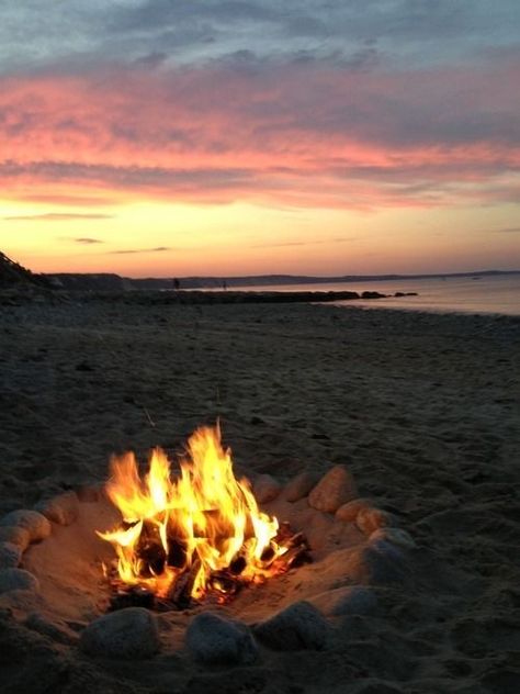 Fire On The Beach, Bonfire On The Beach, Nights At The Beach, Cape Cod Home, Beach Fire, We Were Liars, Beach At Night, Beach Bonfire, Beach Night