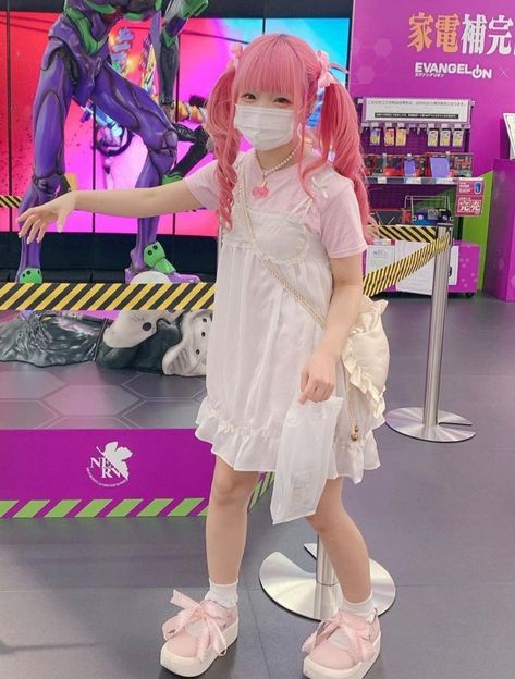 Yume Kawaii Aesthetic Outfits, Yume Kawaii Aesthetic, Yume Kawaii Fashion, Serba Pink, Kawaii Aesthetic Outfits, Hat Aesthetic, Yume Kawaii, Harajuku Fashion Street, Kawaii Fashion Outfits