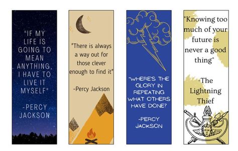 Percy Jackson Bookmarks, Themed Bookmarks, Easel Activities, Elementary School Teacher, Percy Jackson Books, Student Data, Bookmarks Printable, Digital Classroom, Camp Half Blood