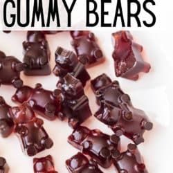 Homemade Gummy Bears, Healthy Gummies, Coconut Products, Grass Fed Gelatin, Elderberry Gummies, Bear Recipes, Elderberry Syrup, Freezer Meal, Gut Healing