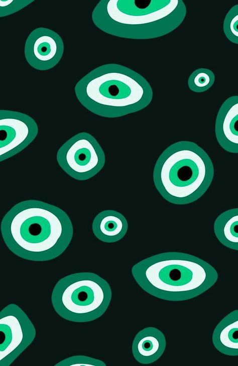 Phone Backround, Green Evil Eye, 90s Wallpaper Hip Hop, Dragon Wallpaper, Art Eyes, Evil Eye Art, Motion Wallpapers, Eyes Wallpaper, Abstract Wallpaper Design