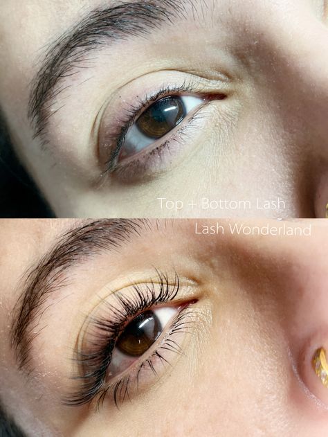 Top And Bottom Lashes Natural, Partial Eyelash Extensions, Natural Wet Eyelash Extensions, Downturned Eyelash Extensions, Natural Bottom Lash Extensions, Top And Bottom Eyelash Extensions, Lash Extensions Top And Bottom Natural, Natural Top And Bottom Lash Extensions, Eyelash Extensions Top And Bottom Lashes