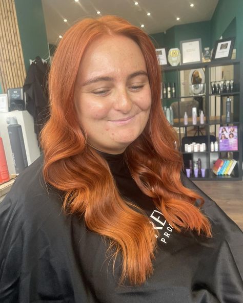 Our favourite ginger 🔥🍂 Would you believe this has never been pre lightened?!! Copper that pops!!! Terracotta dreams … 💭💭💭 Hair by Dawn. #terracottahair #terracotta #gingerhair #copperhair #haircolour #haircolourspecialists #gingerhairdontcare Copper Hair, Ginger Hair, Ginger, Hair Color, Copper, Hair, Quick Saves, Hair Colour