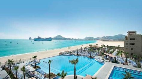 Our preferred hotel and resort day passes in Cabo San Lucas | DayPass - Hotel Day Pass Reservation #CaboSanLucas #Resort #DayPass #Hotel Riu Santa Fe Cabo San Lucas, Riu Cabo San Lucas, Cabo Vacation, Hotel Riu, Baja California Mexico, Cabo Mexico, Cabo San Lucas Mexico, San Jose Del Cabo, Baja California Sur