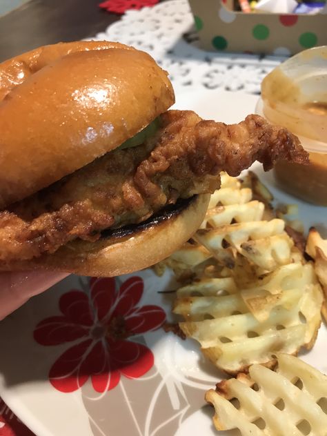 Copycat Chick-fil-A sandwich and sauce: January 9, 2021 Chickfila Sandwich, Chick Fil A Sandwich, Copycat Chick Fil A, Chick Fil A Sauce, January 9, Chick Fil A, Healthy Breakfast Recipes, Healthy Breakfast, Breakfast Recipes