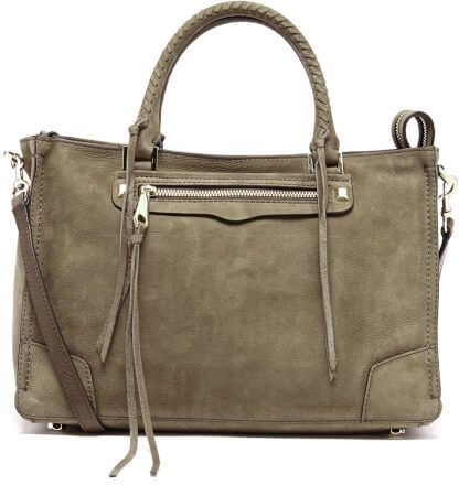 Rebecca Minkoff Women's Regan Satchel Tote Bag Olive Army Green Bag, Rebecca Minkoff Regan Satchel, Red Loafers, Trendy Tote Bags, Satchel Tote Bag, Brown Tote, Brown Purses, Satchel Tote, Pocket Top