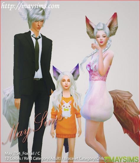 Fox Ears and tails for The Sims 4. Go to the site to download the CC [X] Downloaded The Sims 4 Cc Fnaf, Tail Sims 4 Cc, Sims 4 Cat Tail Cc, Fnaf Sims 4 Cc, Sims 4 Cc Dog Ears And Tail, Sims 4 Animal Ears, Sims 4 Cc Ears And Tail, Sims 4 Cat Ears And Tail, Sims 4 Cc Fox Ears And Tail