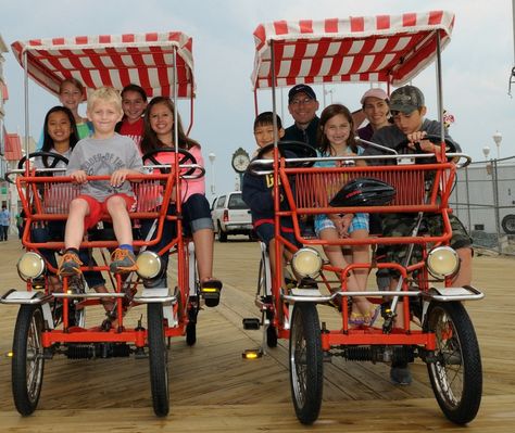 Bike World Boardwalk Rentals | Ocean City Maryland Vacation Guide Things To Do With Teens, Things To Do With Toddlers, Maryland Vacation, Activities To Do With Kids, Maryland Beaches, Delaware Beaches, Ocean City Nj, Bethany Beach, Ocean City Maryland