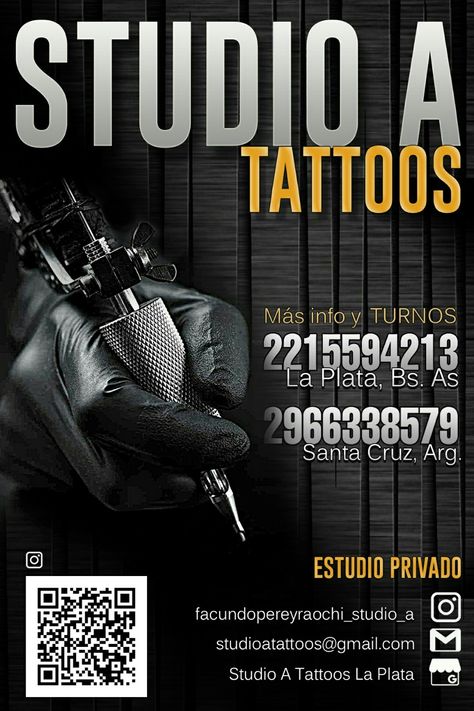 Tattoo Advertising Posters, Tattoo Flyer Design, Tattoo Poster Design, A Tattoos, Tattoo Artist Business Cards, Banner Tattoo, Tattoo Shop Decor, Tattoo Banner, Rollup Banner Design