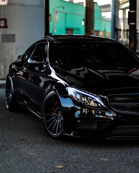 Mercedes ALL BLACK C63 AMG Amg C63s, Mercedes Benz Wallpaper, C 63 Amg, Amg Car, مرسيدس بنز, Mercedes Benz C63, C63 Amg, Mercedes Benz Cls, Mercedes Sl