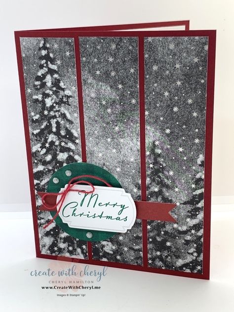 Paper Pumpkin Possibilities Peaceful Christmas - Create With Cheryl - Cheryl Hamilton Peaceful Christmas, Homemade Holiday Cards, Paper Pumpkin Stampin Up, Handmade Christmas Cards, Stampin Up Paper Pumpkin, Pumpkin Cards, Peaceful Place, Christmas Card Set, Homemade Christmas Cards