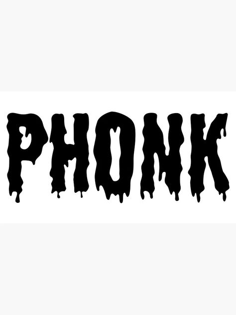 "PHONK - Drippy Letters" Cap for Sale by samvschantz | Redbubble Drippy Letters, 1990s Hip Hop, Trap Music, A Cap, Caps For Sale, Music Is, Trending Topics, Science Poster, Stranger Things Fanart