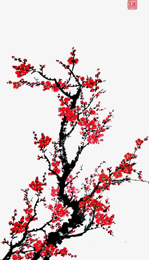 flowers,flower,grass,plant,petal,flowers and trees,plum flower,trees,plum,flowers,flowers,plum clipart,flower clipart Flower Trees, Cherry Blossom Painting, Chinese Art Painting, Japanese Drawings, Cherry Blossom Art, Japanese Art Prints, Plum Flowers, Cherry Blossom Tattoo, Japanese Artwork