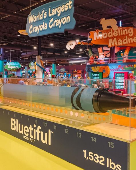 Visiting Crayola Experience Orlando is our favorite indoor family activity to beat this Florida heat! {ad} 🌈🖍️ There are so many hands on activities like creating your own crayon, coloring Scribble Scrubbies, drip art, melt and mold your very own shaped crayon, and my favorite - the kaleidoscope plus there’s even more including a huge playground and snacks! 🖍️ 📍 Crayola Experience Orlando - located in the Florida Mall 💰Save $5 OFF full-price General Admission tickets with promo code: CEFun... Scribble Scrubbies, Huge Playground, Crayola Experience Orlando, Crayola Experience, Crayon Coloring, Florida Mall, Indoor Family, Drip Art, Admission Ticket