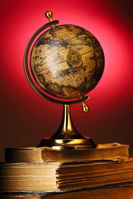 antique globe - photo/picture definition - antique globe word and phrase image Blue Jurassic World, Antique Globe, World Globe Map, Spinning Globe, Old Globe, Contemporary World, Map Compass, Word Of The Year, Earth Map