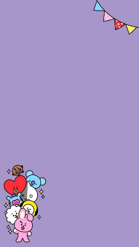 Bt 21 Wallpaper Iphone, Bts Birthdays, Bts Backgrounds, Army Wallpaper, Lockscreen Wallpaper, Purple Background, Bts Drawings, Bts Chibi, Bts Lockscreen