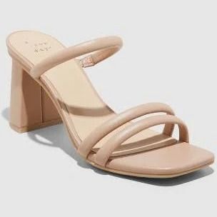 sandal heels - Google Shopping Beach Socks, Strappy Mules, Mule Heels, Bold Accessories, Sandal Heels, Rubber Shoes, Mule Sandals, Shoes Heels Pumps, A New Day