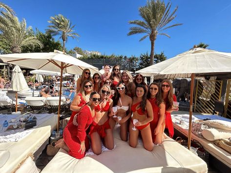 #henpartyideas #hendooutfits #henpartyoutfits #marbella #marbellahendo #marbellahenparty #beachclub #bride #bridetobe #brideoutfits #hendoposes Benidorm Hen Party, Marbella Hen Party, Hen Outfits Bride, Club Bachelorette, Hen Do Outfits, Hen Party Outfits, Bachelorette Ideas, Bridal Bachelorette Party, Bachelorette Trip