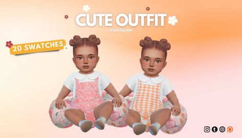 Cc Sims 4 Patreon, Sims 4 Patreon, Sims Baby, Growing Together, Sims 4 Children, Sims 4 Mods Clothes, Paper Dolls Printable, Pink Rompers, Baby Pajamas