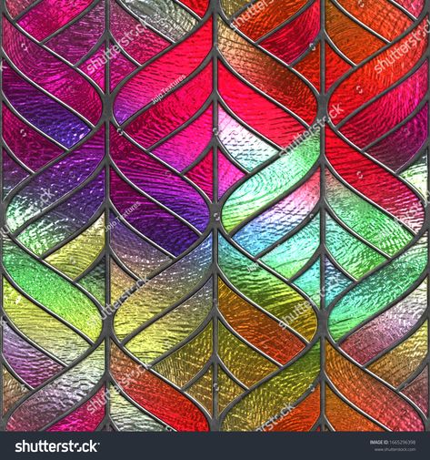 Colour Glass Design, Glass Texture Seamless, Window Texture, Waves Pattern, Glass Art Projects, Free Textures, Geometric Flower, Textured Waves, Seamless Textures