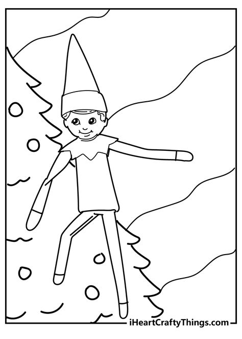 Elf on the Shelf Coloring Pages Elf On The Shelf Printables Free Templates Christmas Coloring Pages, Elf On The Shelf Coloring Free Printable, Elf On The Shelf Coloring Pages, Elf On The Shelf Painting, Elf Coloring Pages Free Printable, Elf On The Shelf Coloring, Elf Coloring Pages, Christmas Coloring Sheets, The Elf On The Shelf