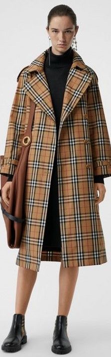 Style Trench Coat, Burberry Pattern, Burberry Skirt, Sheepskin Coat, Stylish Coat, Stylish Jackets, Colour Beige, Burberry London, Collars For Women