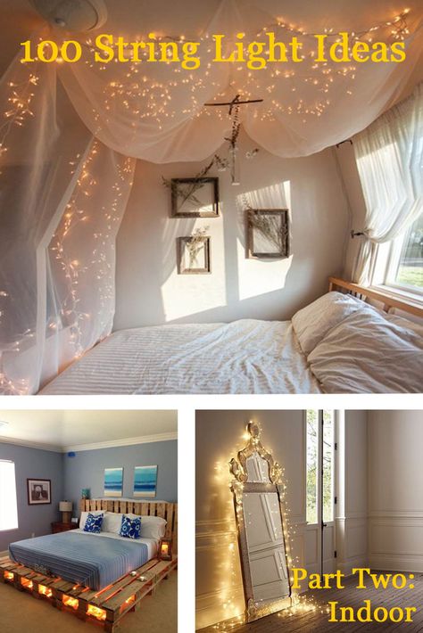 Indoor String Lights Kitchen, String Light Ideas Bedroom, How To Hang String Lights Indoor, Indoor String Lights Living Room, Where To Hang Fairy Lights Bedroom Ideas, Bedroom String Lights Ideas, Indoor String Light Ideas, Kitchen Lightening, Indoor Lighting Ideas