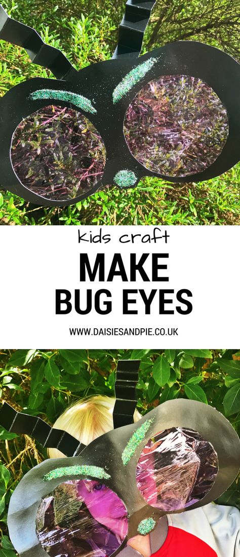 How to make your own bug eye mask at home, easy bug craft for kids #autumncraft #autumnkidsactivity #bugcraft #halloweenmask #halloweencostume #kidscrafts #kids Insect Preschool, Bug Eyes, Bug Activities, Insects Preschool, Bugs Preschool, Insect Activities, Insect Crafts, Insects Theme, Bug Crafts