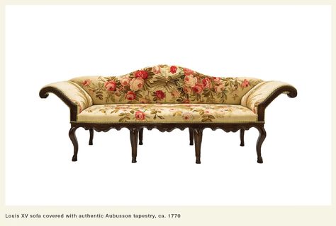 A Guide to Chintz: History, Patterns and Decorating Tips - The Study 1stdibs Sofa, Louis Xv Sofa, Louis Sofa, Antique Couch, Aubusson Tapestry, Walnut Sofa, Painted Wardrobe, St Joes, French Sofa