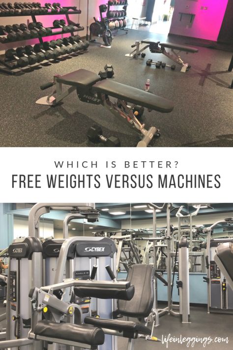 Cable Machines Versus Free Weights – Which Is Better? Weight Lifting Program, Weight Conversion, Muscle Hypertrophy, Muscle Imbalance, Cable Machine, Weight Machine, Free Weights, Leggings Fitness, Free Weight