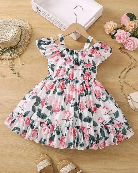 *||NEW LAUNCING SUMMER SPECIAL KIDS frock* *kids summer frock* *NOTE- FULL FLAIR SAME AS PIC and chest,waist and height as per year||* *Gown* -full stiched pure heavy weight less febric with all body super flower digital print work with elegant baby dol look *Lining* : heavy crape (full upto bottom) *❤️PRICE - *₹499+ship *💯 QUALITY PRODUCT* *Age Group* *1 year* *2 year* *3 year* *4 year* *5 year* 😀😀😀😀😀😀😀😀 *NOTE* ready stock full heavy quality 1 to 5 year wear to comfortable ... Baby Clothes Patterns Sewing, Flounce Hem Dress, Kids Dress Wear, Year 5, Special Kids, Group 1, Kids Frocks, Baby Frocks Designs