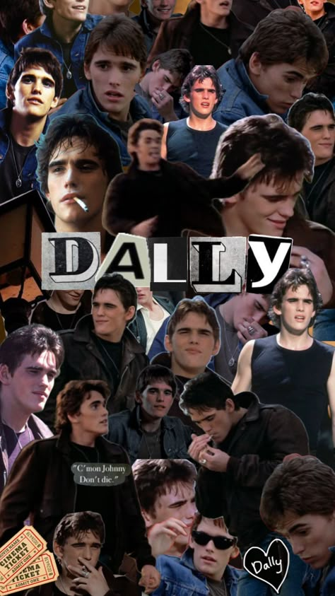 just one of the many hot men out there The Outsiders Dally, Outsiders Dally, Se Hinton, Dallas Winston, Admit One Ticket, Cinema Ticket, Matt Dillon, Admit One, Just For Laughs Videos